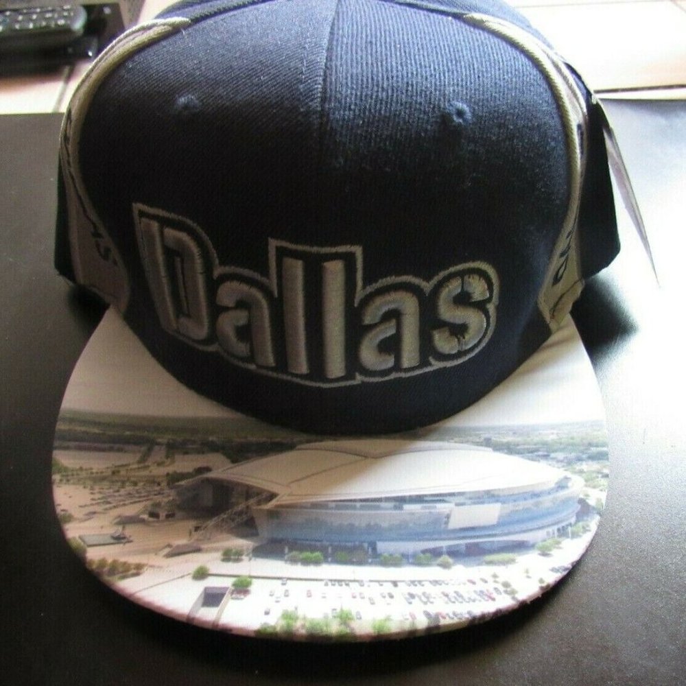 NEW Dallas Cowboys NFL Embroidered Strap Back Cap City Hunter AT&T stadium